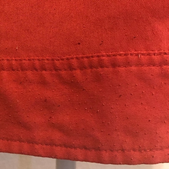 PRANA Jacket Women's Size Medium Red Utility With Hood Front Zipper Pockets - Picture 7 of 16